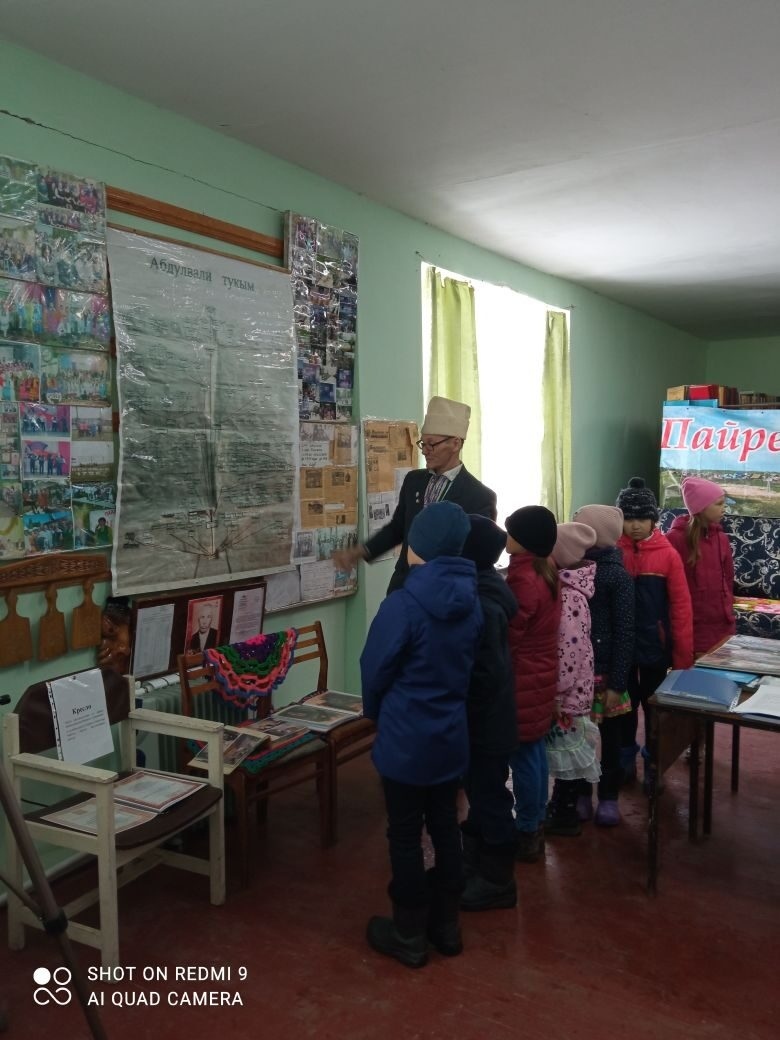 Учащиеся Иванаевской средней школы побывали на экскурсии "Наследие народа мари"