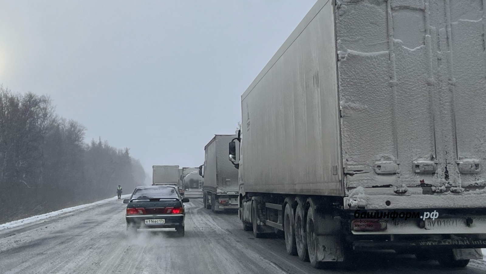 На трассе Магнитогорск - Ира ввели ограничение движения для транспорта