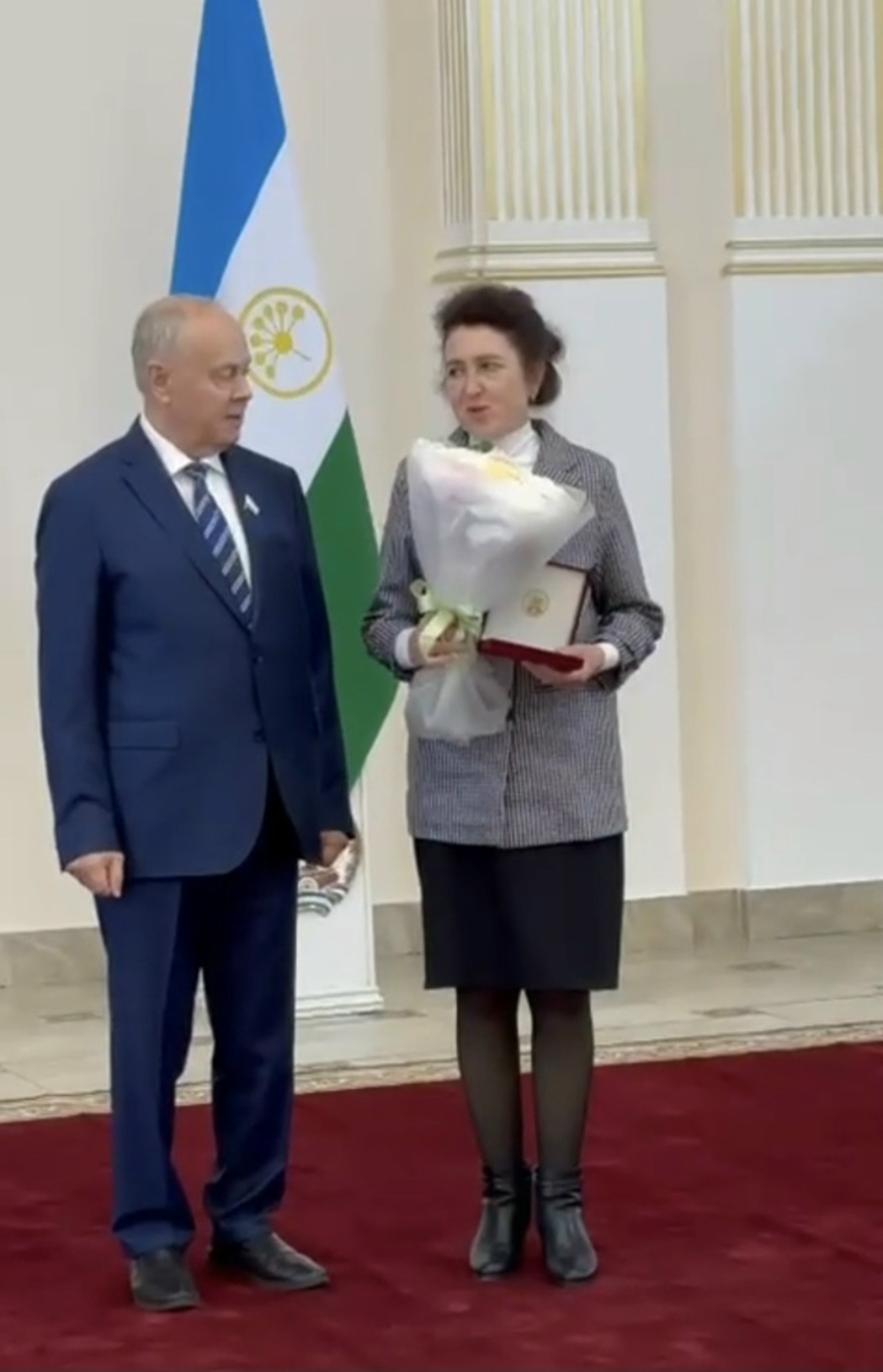 В Башкирии вручили государственные награды лучшим работникам региона