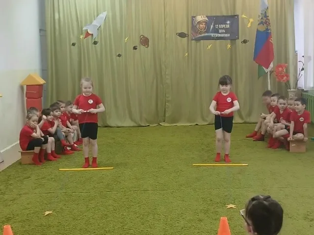 «Космическое здоровье» — спортивный праздник в детском саду
