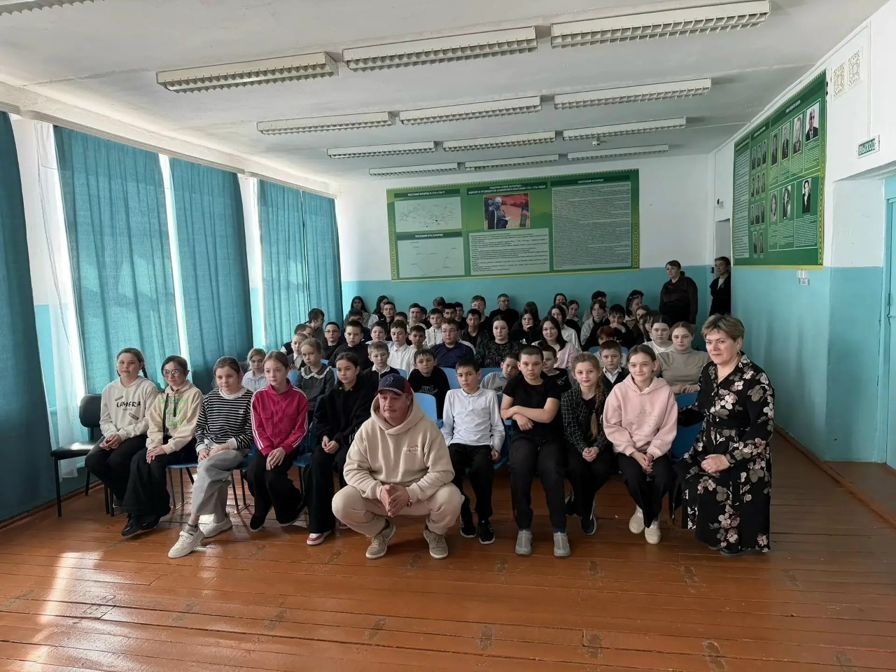 Известный блогер побывал в одной из школ Балтачевского района