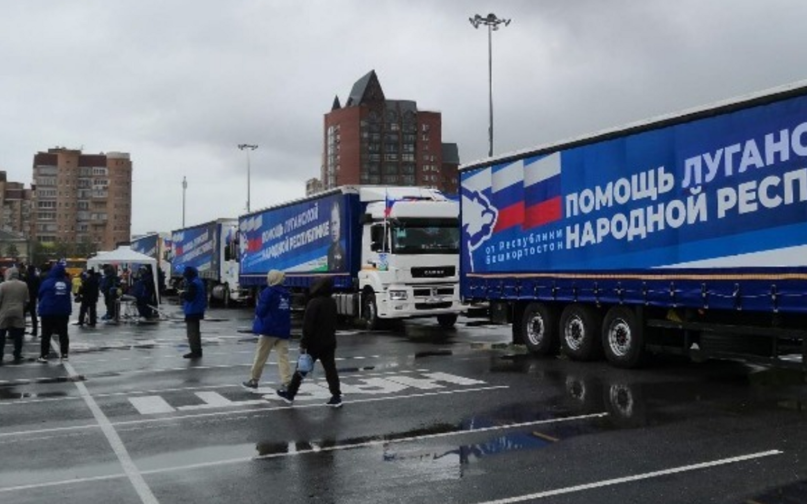 Башкирия отправила на Донбасс седьмой гуманитарный конвой