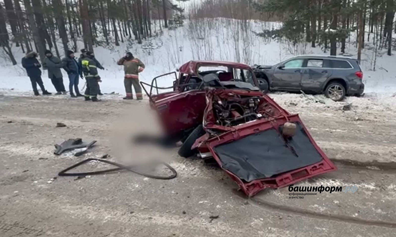 В Башкирии во встречном ДТП погиб подросток