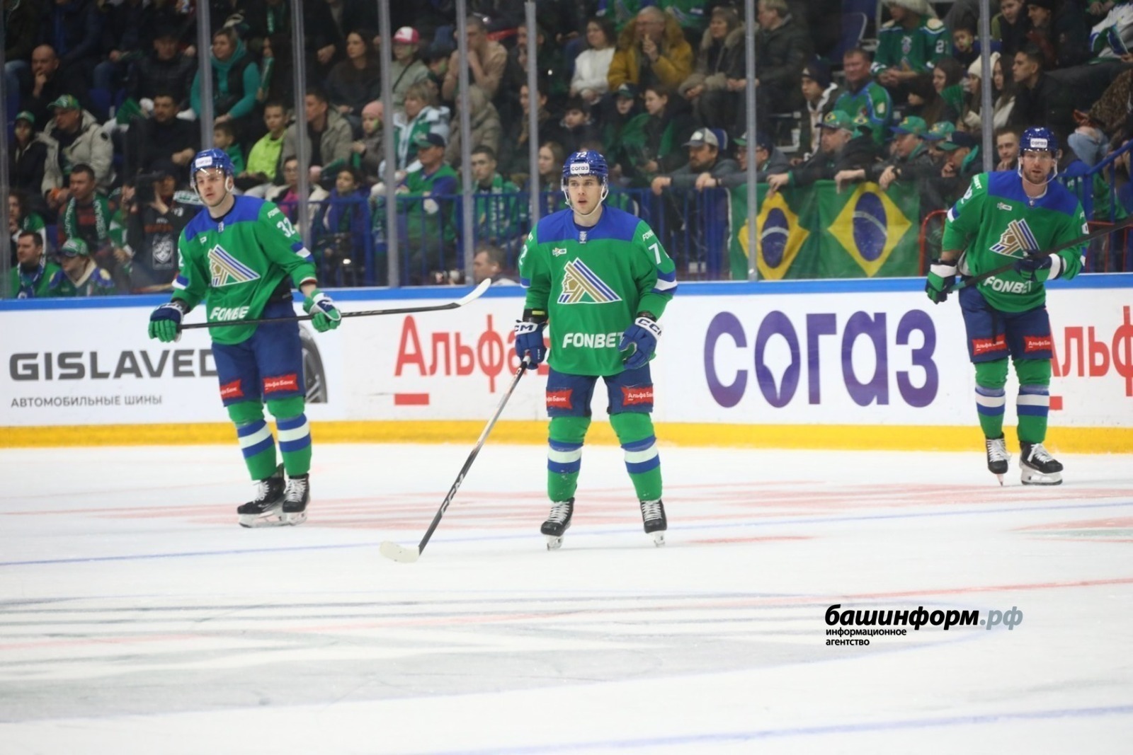 «Салават Юлаев» забросил пять шайб и обыграл «Шанхайских Драконов»