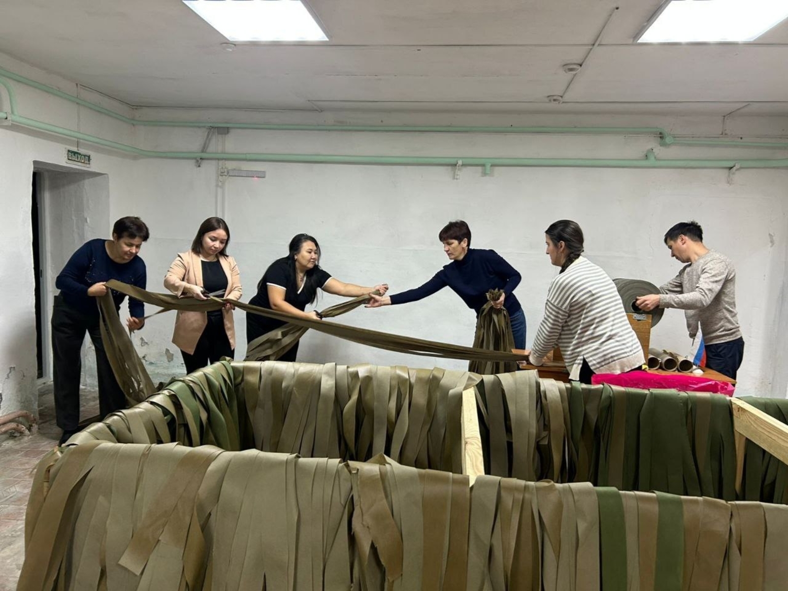 Зур эшкә үз өлешләрен кертеп