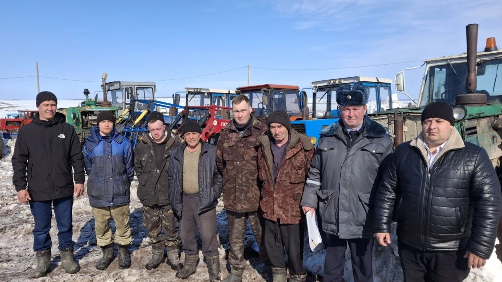В Балтачевском районе завершается первый этап техосмотра тракторов