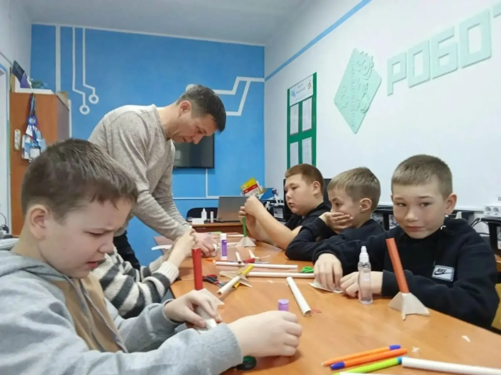 Мастер-класс по созданию летающей ракеты
