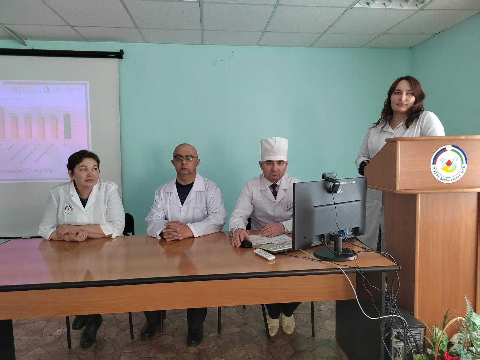 Балтачевскую центральную районную больницу посетили специалисты из Уфы