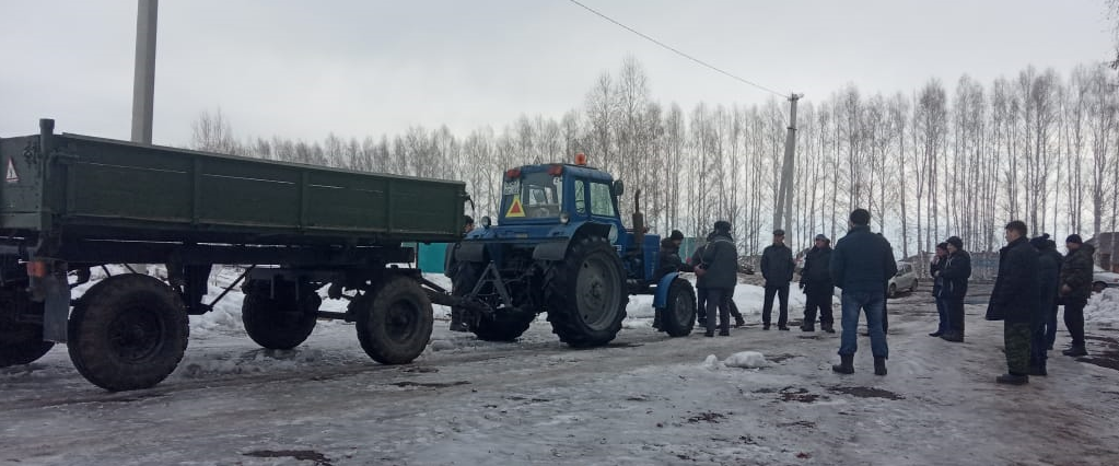 В селе Старобалтачево прошло обучение трактористов-машинистов