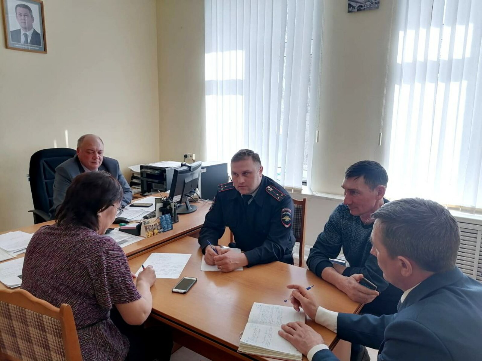 В Администрации Балтачевского района обсудили вопросы безопасности дорожного движения