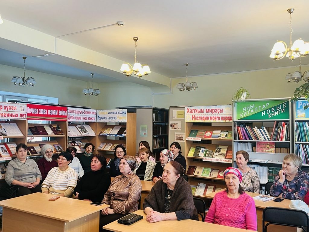 Үзәк район китапханәсендә этно-остаханә оештырылды