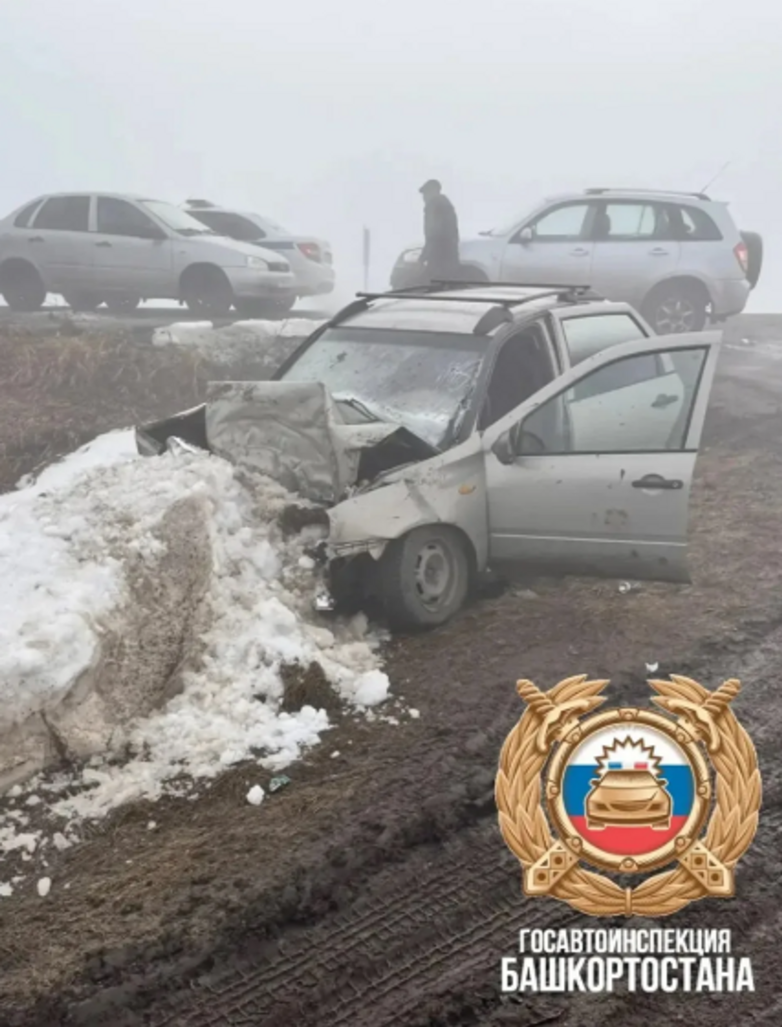 В Башкирии женщина погибла в ДТП с КамАЗом