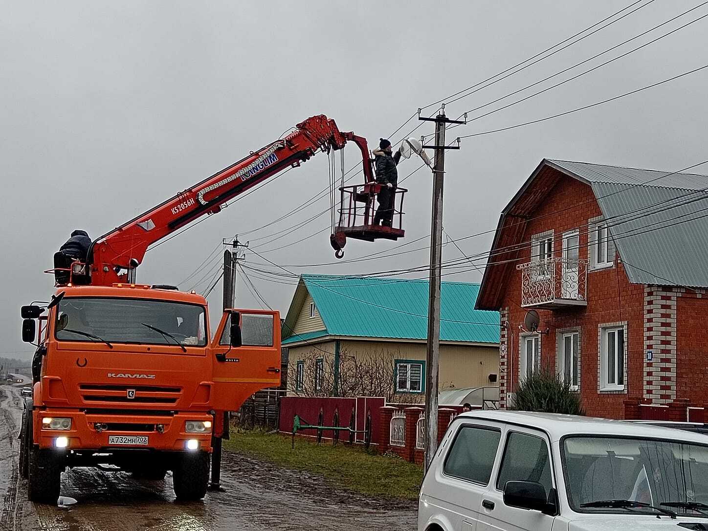 В деревнях Верхнеянактаевского сельского поселения стало светлее
