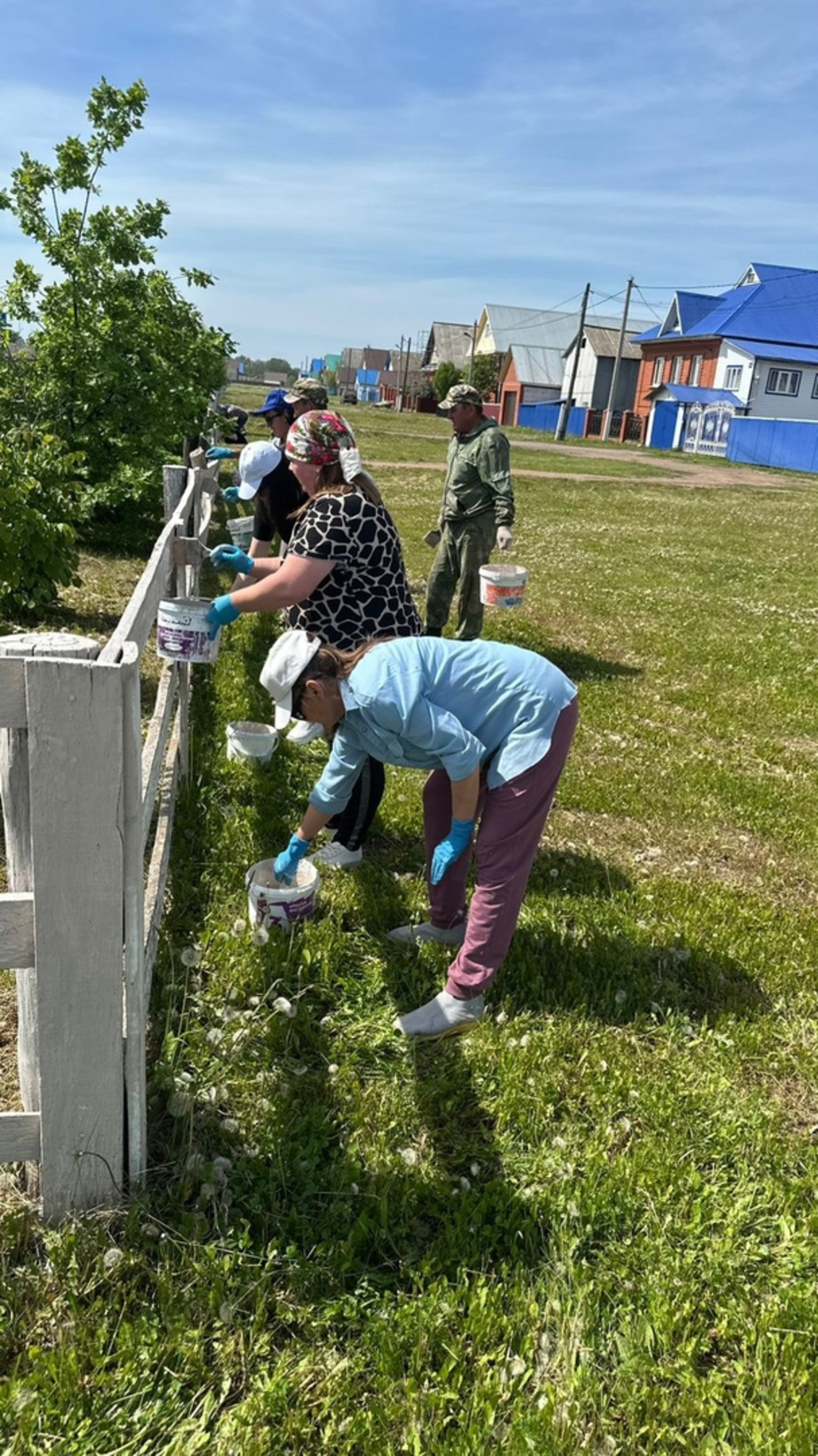 Экологик акциядә катнашып