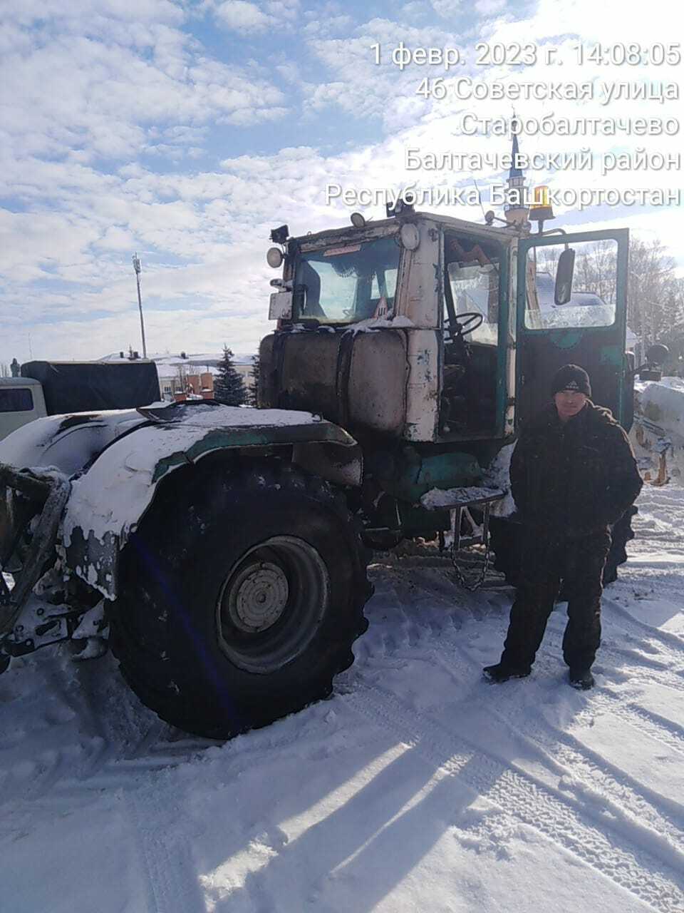 В Балтачевском районе продолжается операция “Снегоход”