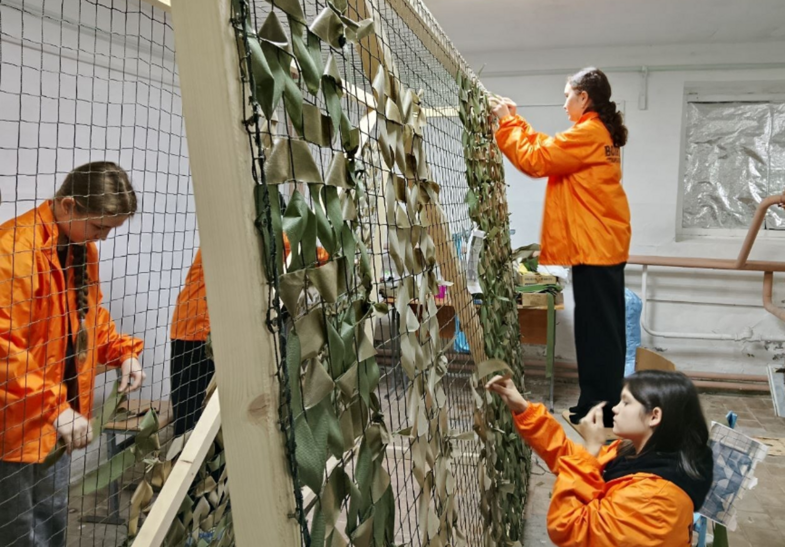 Җиңү өчен тырышып