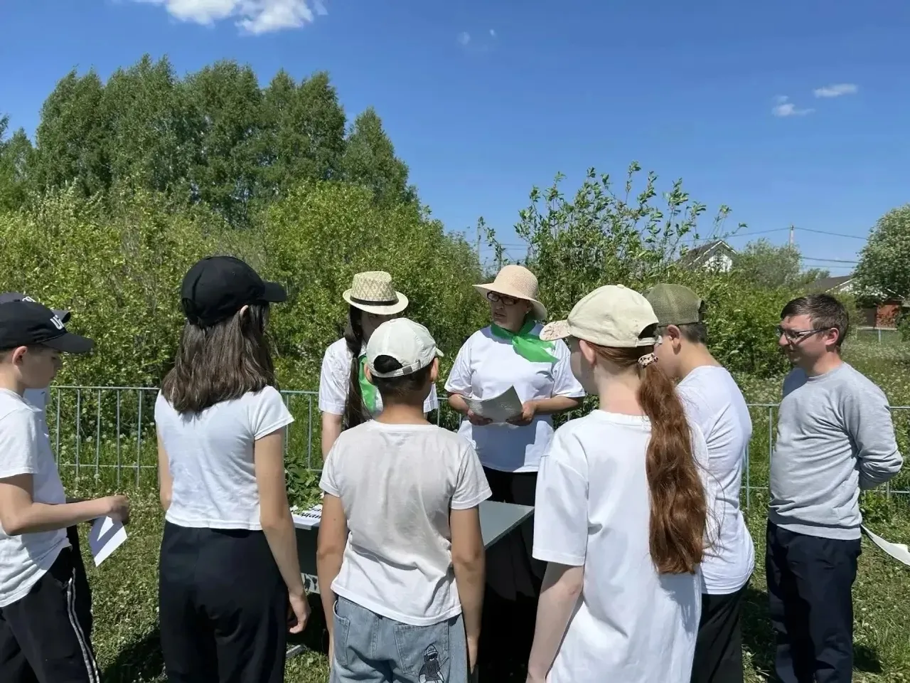 В районе прошёл экологический слёт школьников «Знай и люби свой край»