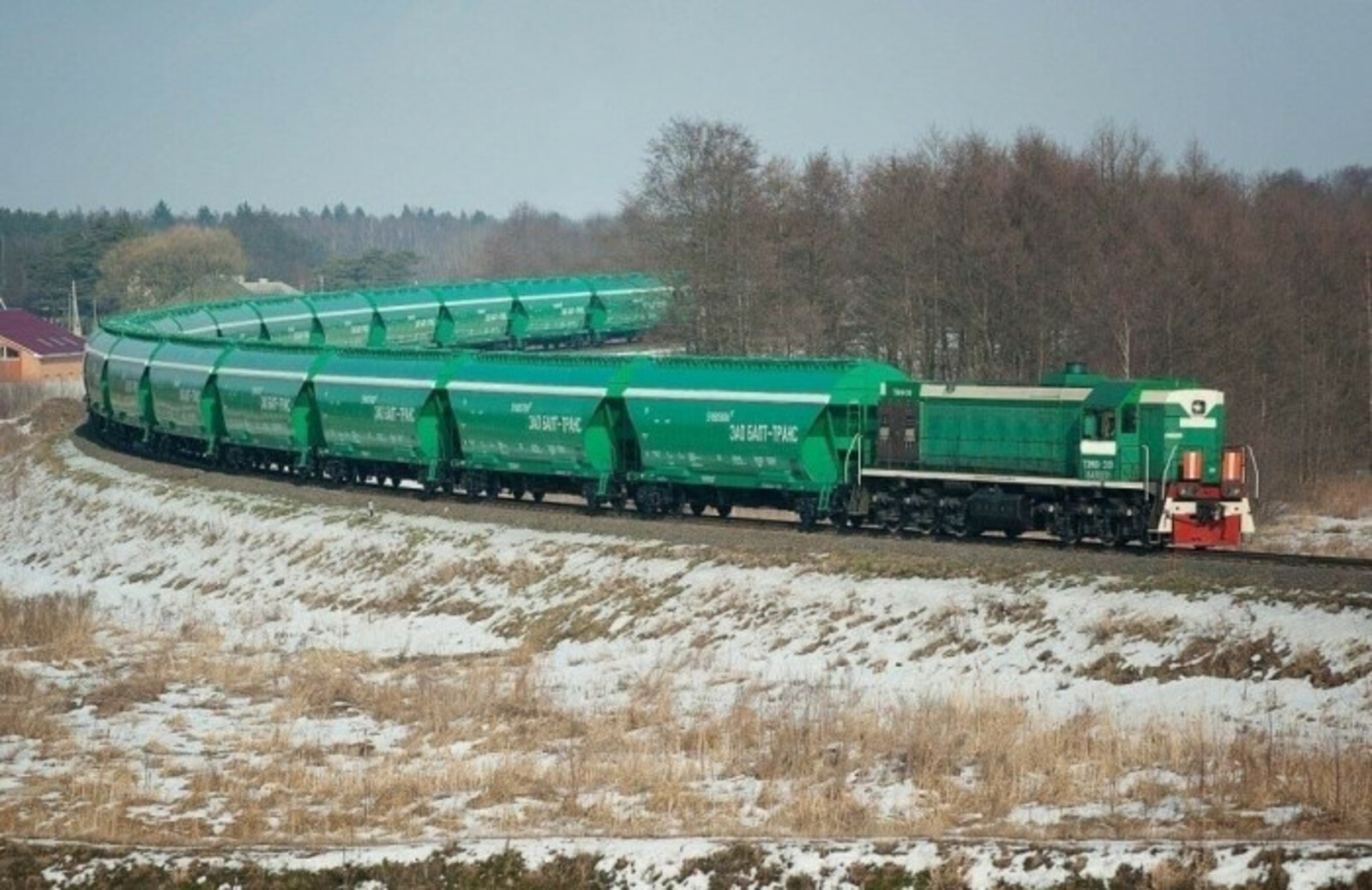 Башкортстаннан  тимер юл транспорты белән   82 мең тонна ашлык экспортлаган