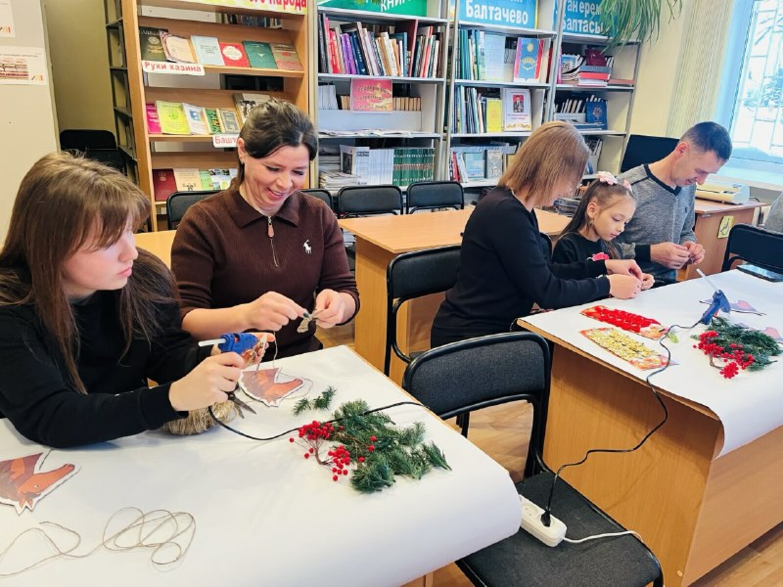 В Балтачевском районе прошли уроки творчества для активных семей