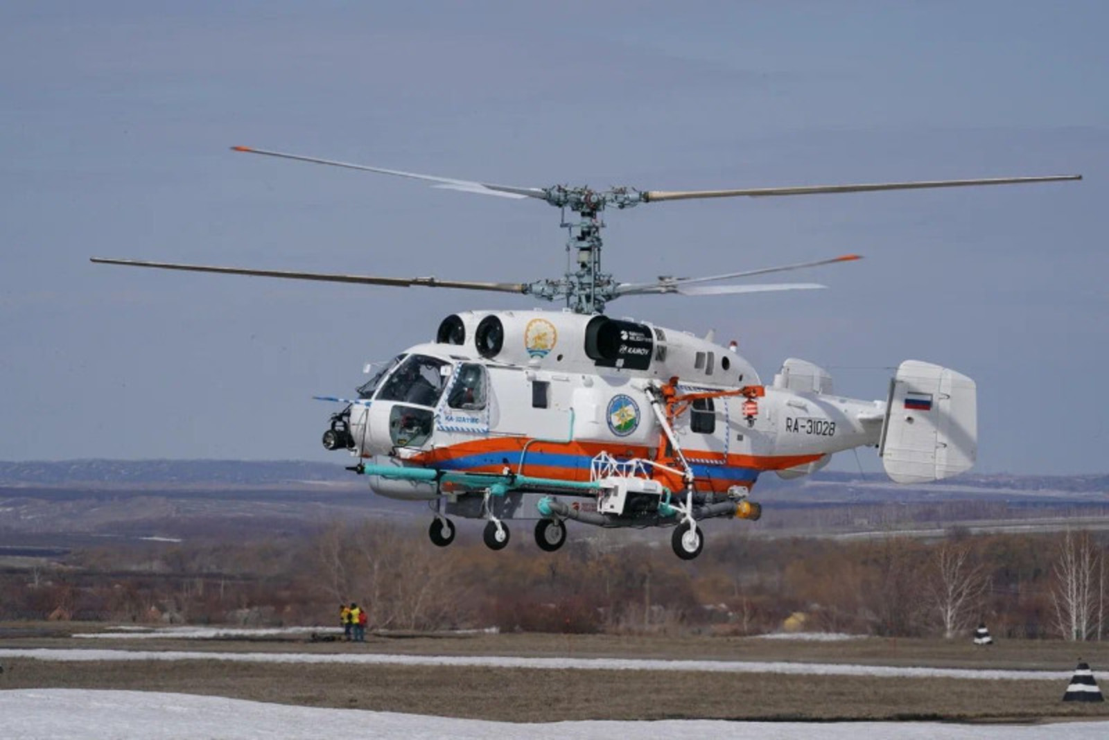 Башкортстан коткаручыларының хәзер яңа Ка-32А11ВС янгын-коткару вертолетлары бар