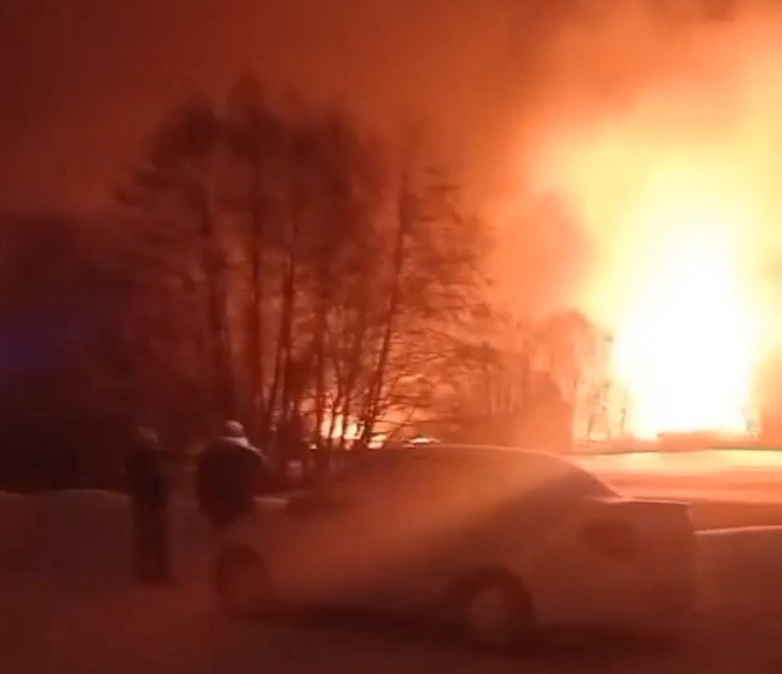 В шестидесяти километрах от Старобалтачево произошел взрыв газопровода