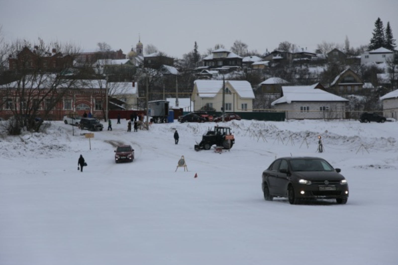 В Бирске открыли ледовую переправу
