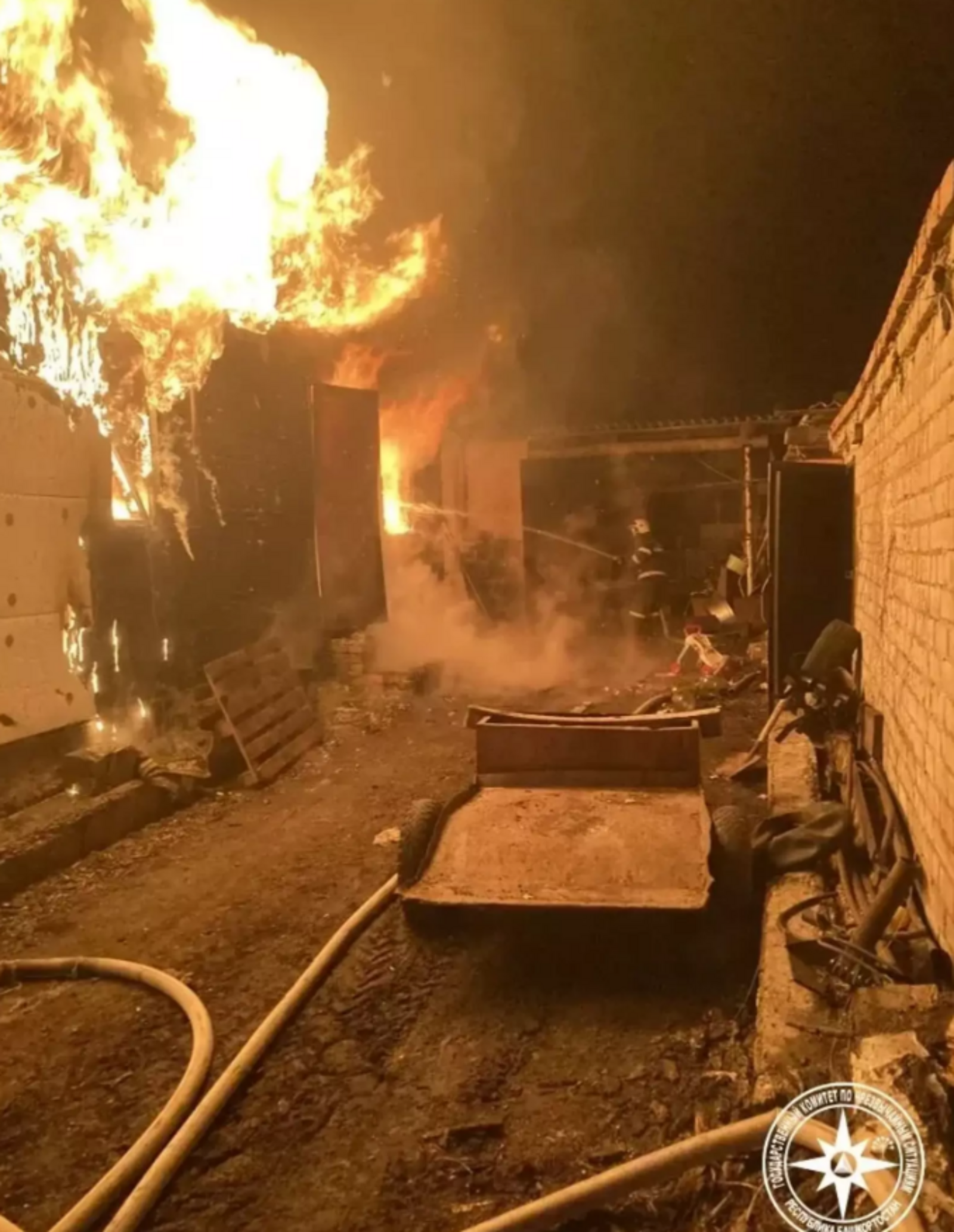 В Башкирии пожарный извещатель спас семью от гибели в огне